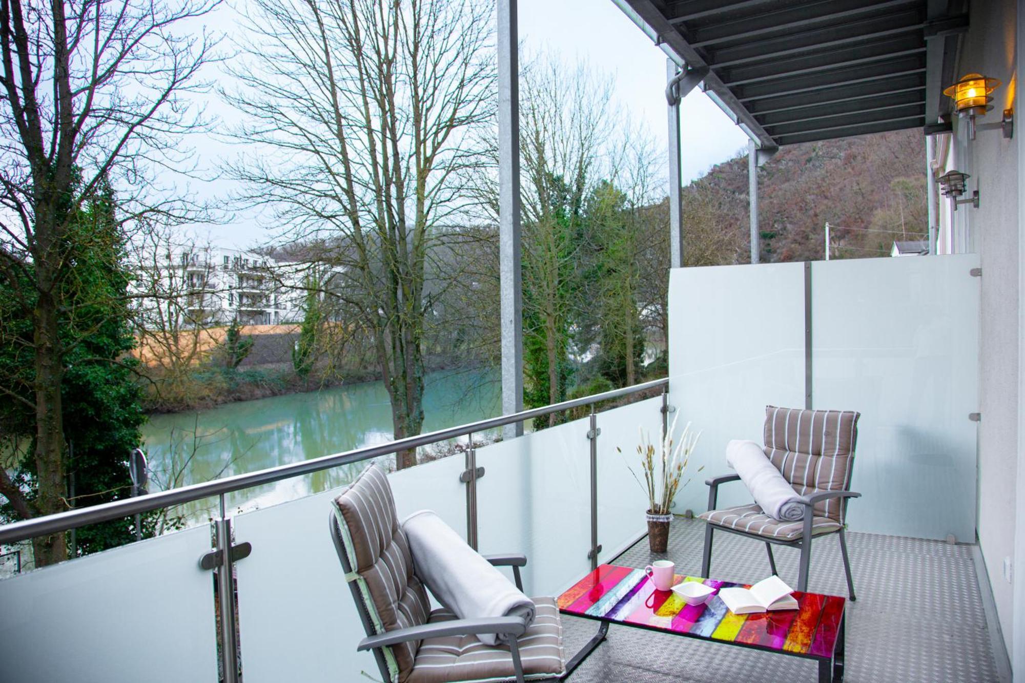 באד אמס Apartments An Der Lahn מראה חיצוני תמונה